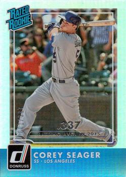 2016 Donruss - Career Stat Line #32 Corey Seager Front