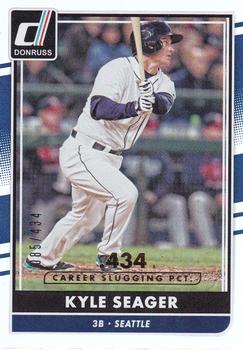2016 Donruss - Career Stat Line #119 Kyle Seager Front
