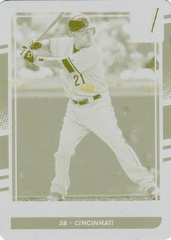 2016 Donruss - Printing Plates Yellow #86 Todd Frazier Front