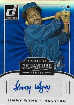 2016 Donruss - Signature Series Blue #SGS-JI Jimmy Wynn Front