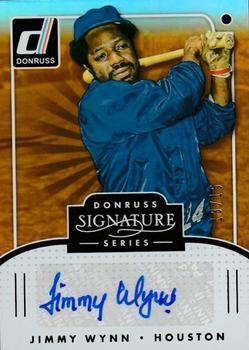 2016 Donruss - Signature Series Orange #SGS-JI Jimmy Wynn Front
