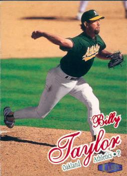 1998 Ultra #161 Billy Taylor Front