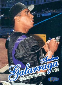 1998 Ultra #57 Andres Galarraga Front