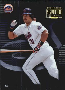2001 Donruss Signature - Proofs #16 Mike Piazza  Front