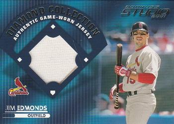 2001 Donruss Studio - Diamond Collection #DC-32 Jim Edmonds  Front