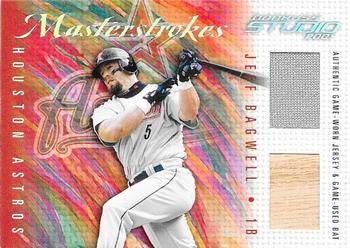 2001 Donruss Studio - Masterstrokes #MS18 Jeff Bagwell  Front