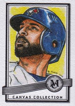 2016 Topps Museum Collection - Canvas Collection Reprints #CC-15 Jose Bautista Front