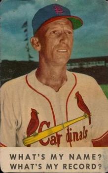 1954 Hunter Wieners St. Louis Cardinals #NNO Alpha Brazle Front
