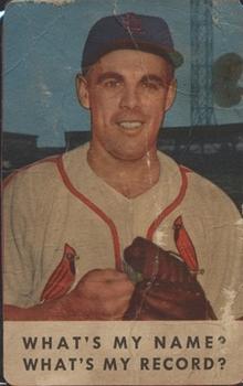 1954 Hunter Wieners St. Louis Cardinals #NNO Harry Lowrey Front