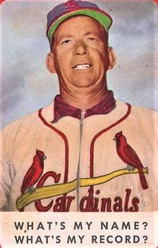 1954 Hunter Wieners St. Louis Cardinals #NNO Bill Posedel Front
