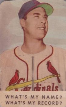 1954 Hunter Wieners St. Louis Cardinals #NNO Vic Raschi Front