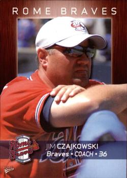 2008 MultiAd Rome Braves #31 Jim Czajkowski Front