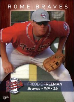 2008 MultiAd Rome Braves #12 Freddie Freeman Front