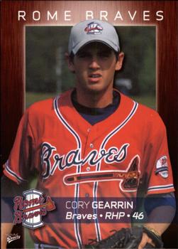 2008 MultiAd Rome Braves #13 Cory Gearrin Front