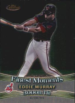 2001 Finest - Finest Moments #FM25 Eddie Murray  Front