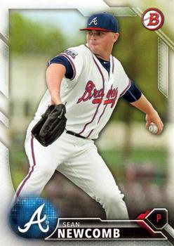 2016 Bowman - Prospects #BP65 Sean Newcomb Front