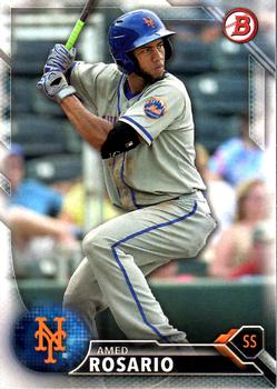 2016 Bowman - Prospects #BP95 Amed Rosario Front