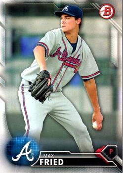 2016 Bowman - Prospects #BP113 Max Fried Front