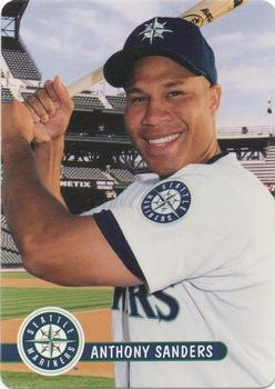 2001 Keebler Seattle Mariners #26 Anthony Sanders Front
