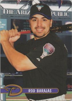 2001 Keebler Arizona Diamondbacks #26 Rod Barajas Front