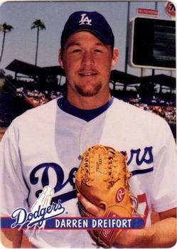 2001 Keebler Los Angeles Dodgers #7 Darren Dreifort Front