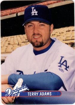 2001 Keebler Los Angeles Dodgers #25 Terry Adams Front