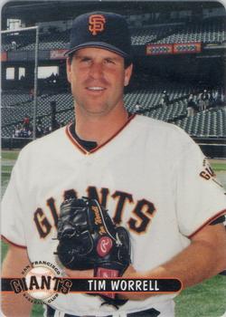 2001 Keebler San Francisco Giants #24 Tim Worrell Front