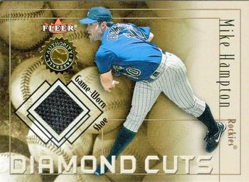 2001 Fleer Authority - Diamond Cuts Memorabilia #NNO Mike Hampton Front