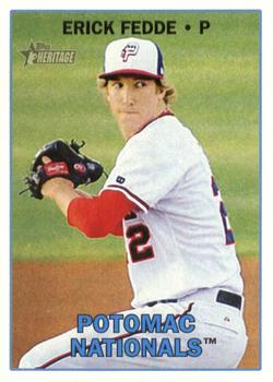 2016 Topps Heritage Minor League #2 Erick Fedde Front