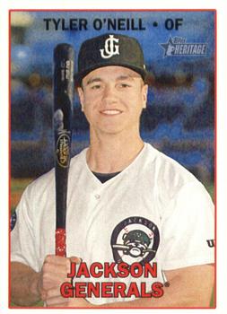 2016 Topps Heritage Minor League #58 Tyler O'Neill Front