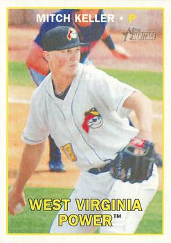 2016 Topps Heritage Minor League #68 Mitch Keller Front