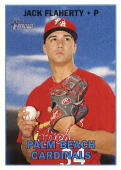 2016 Topps Heritage Minor League #75 Jack Flaherty Front