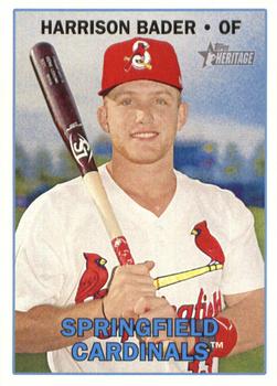 2016 Topps Heritage Minor League #88 Harrison Bader Front