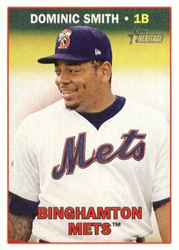 2016 Topps Heritage Minor League #95 Dominic Smith Front