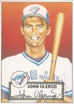 1990 Baseball Cards Presents Beginners Guide to Baseball Cards Repli-cards #1 John Olerud Front