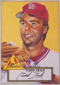 1990 Baseball Cards Presents Beginners Guide to Baseball Cards Repli-cards #4 Todd Zeile Front