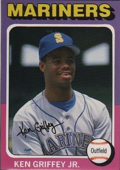 1991 Baseball Cards Presents Superstar and Rookie Special Repli-Cards #10 Ken Griffey Jr. Front