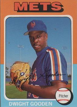 1991 Baseball Cards Presents Superstar and Rookie Special Repli-Cards #12 Dwight Gooden Front