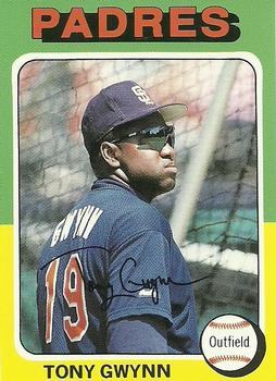 1991 Baseball Cards Presents Superstar and Rookie Special Repli-Cards #17 Tony Gwynn Front