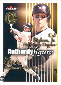 2001 Fleer Authority - Authority Figure #7 AF Cal Ripken, Jr. / Jay Gibbons Front