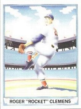 1991 Baseball Cards Presents Investor's Guide to Baseball Cards #5 Roger Clemens Front