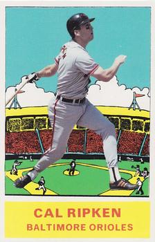 1992 Baseball Cards Presents Sports Card Boom Repli-Cards #4 Cal Ripken Jr. Front