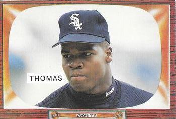 1992 Baseball Cards Presents Investor's Guide to Baseball Cards Repli-Cards #1 Frank Thomas Front