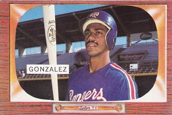 1992 Baseball Cards Presents Investor's Guide to Baseball Cards Repli-Cards #5 Juan Gonzalez Front
