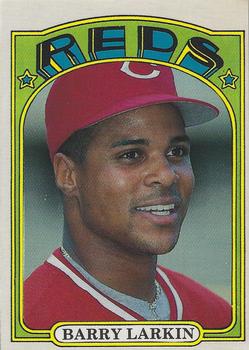 1992 Baseball Cards Presents Beginners Guide to Card Collecting Repli-Cards #3 Barry Larkin Front