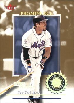 2001 Fleer Authority - Prominence #42 Mike Piazza  Front
