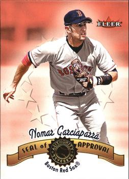2001 Fleer Authority - Seal of Approval #3 SA Nomar Garciaparra  Front