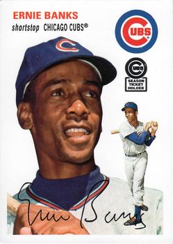 2013 Topps Archives Chicago Cubs Season Ticket Holder #CUBS-1 Ernie Banks Front