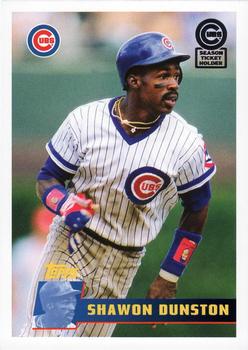 2013 Topps Archives Chicago Cubs Season Ticket Holder #CUBS-5 Shawon Dunston Front