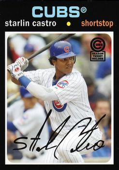 2013 Topps Archives Chicago Cubs Season Ticket Holder #CUBS-6 Starlin Castro Front